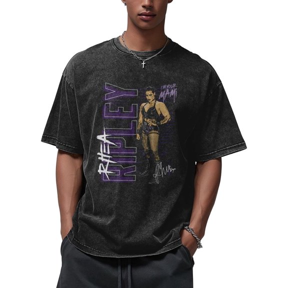 Rhea Star Ripley T-Shirt Mens and Womans Casual Shirt Crew Neck Tops Clothing Cotton Novelty Short Sleeve