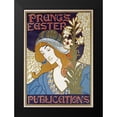 thumbnail image 1 of Rhead, Louis 18x24 Black Modern Framed Museum Art Print Titled - Prangs Easter Publications, 1 of 4