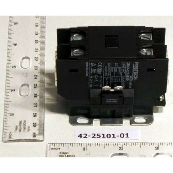 Rheem 42-25101-01 30A 1-Pole Contactor (24V), replacement for 42-102851-01