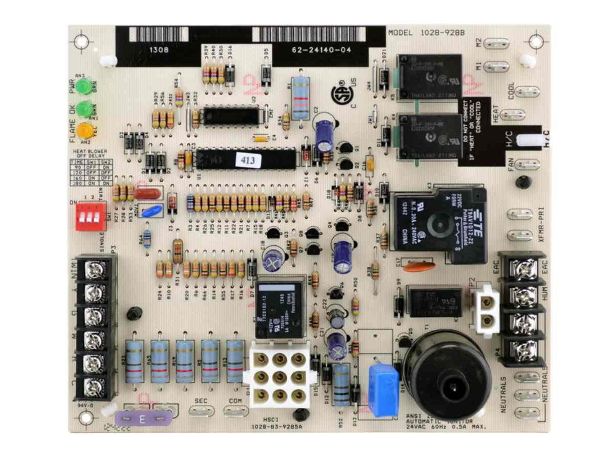 ClimaTek Furnace Control Circuit Board Replacement For Night&Day Systems - Part #302075-302
