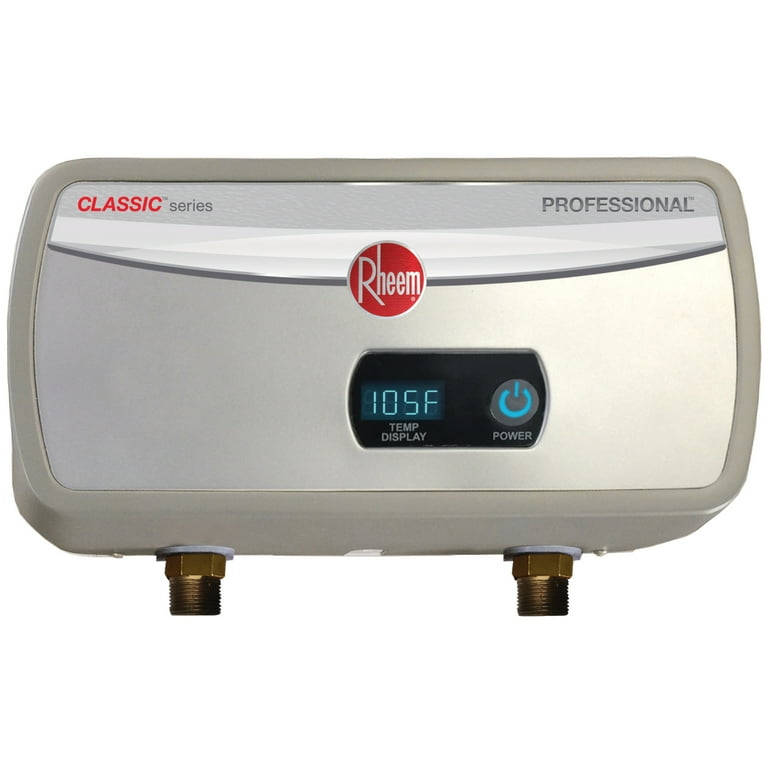 Rheem Energy-Efficient Electric Tankless Water Heater RTEX-04 with