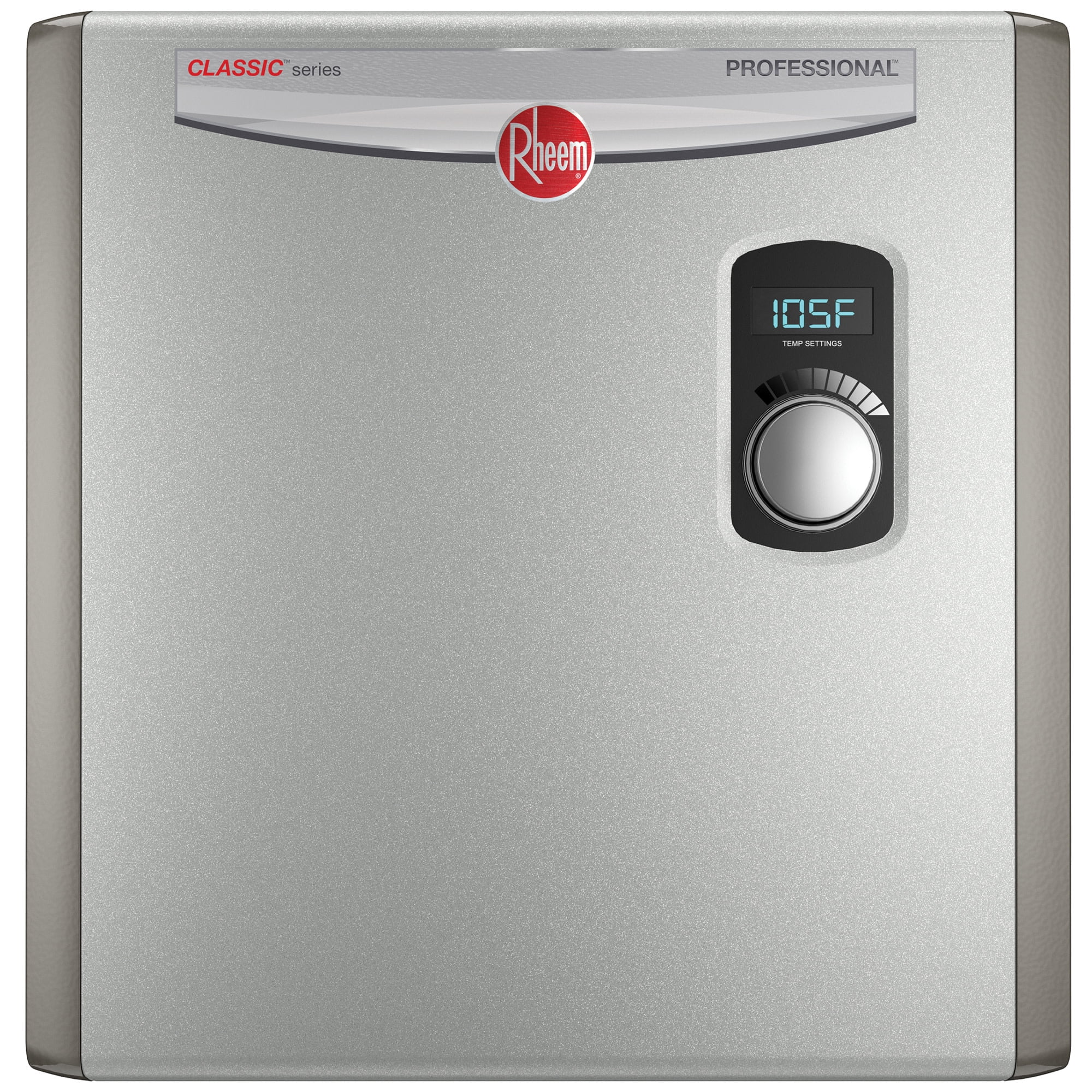 Professional 24kW Gray Tankless Electric Water Heater