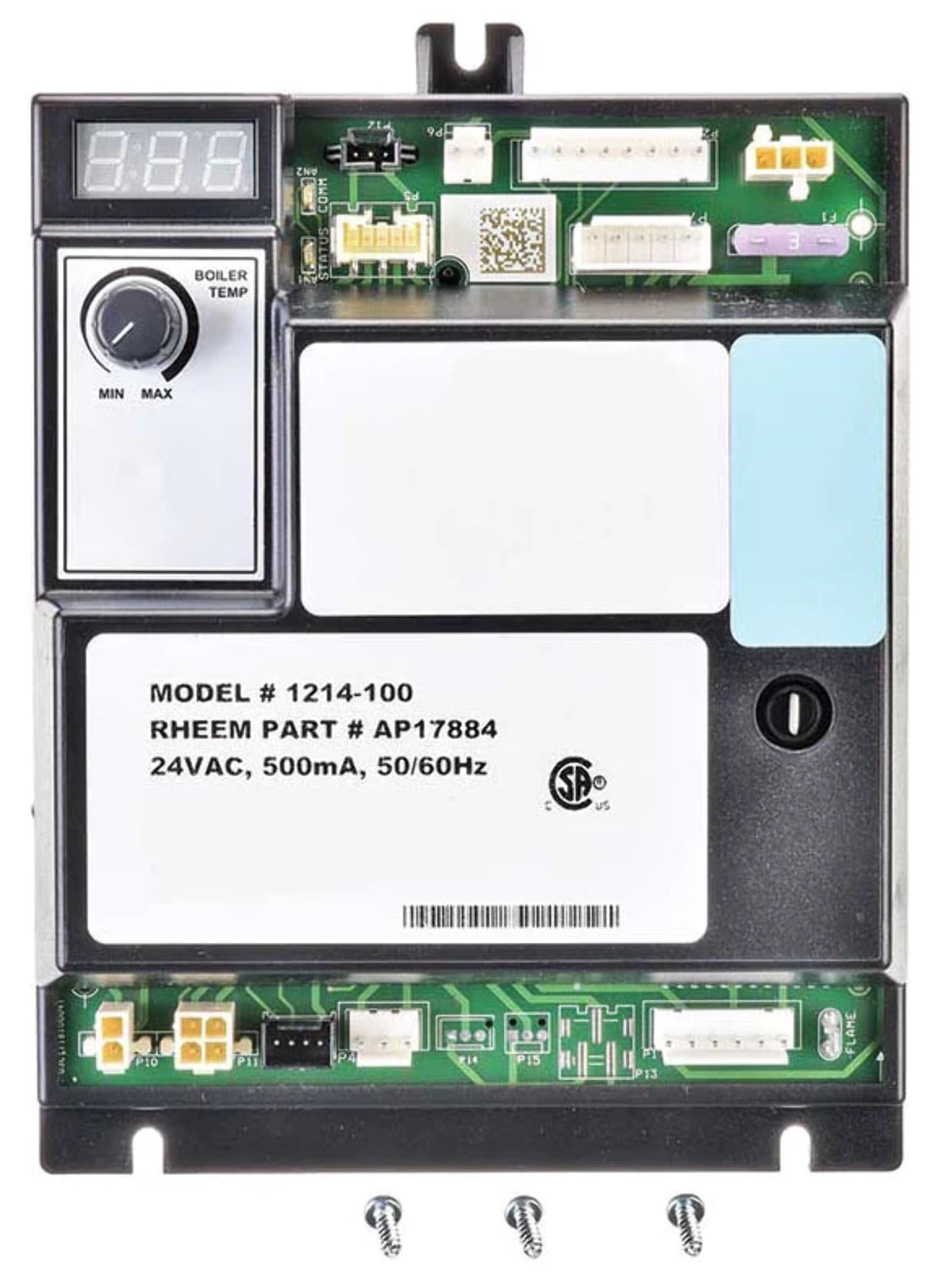 Rheem SP21002AE CONTROLLER PROGRAMMED GHE100SU200 NG
