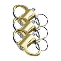 Rheen Multifunctional Metal Keychain Lighter - (B) 2.9 Inch