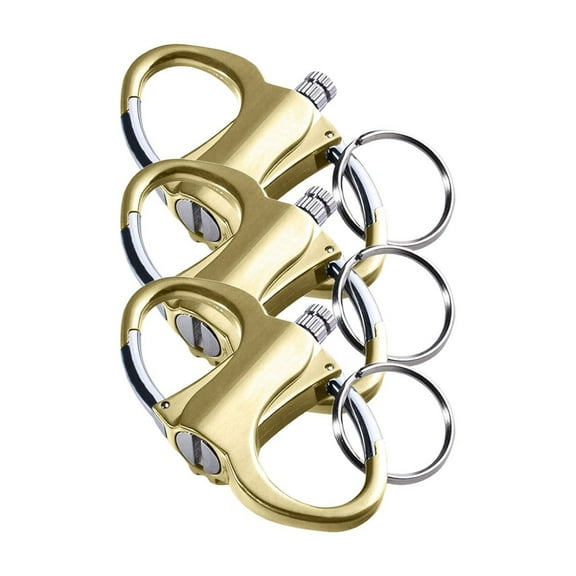 Rheen Multifunctional Metal Keychain Lighter - (B) 2.9 Inch