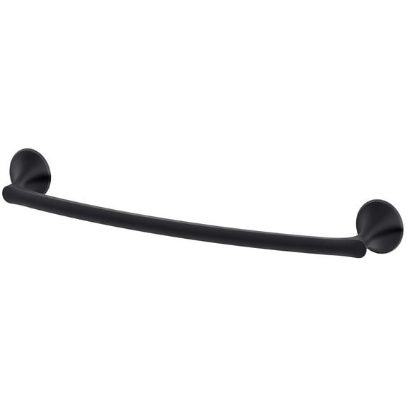 Rhen 18" Towel Bar in Matte Black