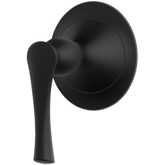 Rhen Diverter Trim in Matte Black