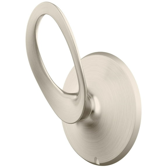 Rhen Robe Hook in Brushed Nickel