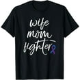 thumbnail image 1 of Rheumatoid Arthritis Awareness Ribbon RA Wife Mom Fighter T-Shirt, 1 of 4