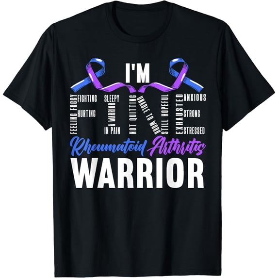 Rheumatoid Arthritis Warrior Autoimmune Disorder T-Shirt