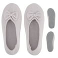 thumbnail image 1 of OFFIGAM Women Slippers Shoe Cotton Rubber Noise Absorption Comfortable Bedroom 1 Pair, 1 of 10