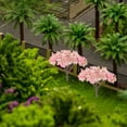 thumbnail image 1 of Rhewides 10pcs Mini Cherry Blossom Trees for Sand Table, Train Scenery, Model Building, Diorama and Landscape Decoration, 1 of 10