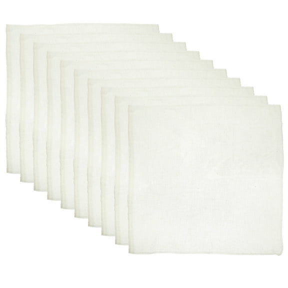 OFFIGAM Reusable Cotton Fabric Strainers for Cooking and Filtration, Beige, - and