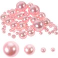 thumbnail image 1 of Rhewides 125pcs Plastic No Hole Pearls Decorative Pearls Diy Jewelry Supplies Candle Cup Filler, 1 of 10