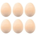 thumbnail image 1 of OFFIGAM 12pcs Unpainted Wooden Eggs for Easter Crafts, Projects, Home Decor and Seasonal Decorations, 1 of 6