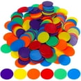 thumbnail image 1 of Rhewides 180pcs Bingo Counting Chips Game Counting Chips Party Gaming Counting Discs Birthday Party Favors, 1 of 10