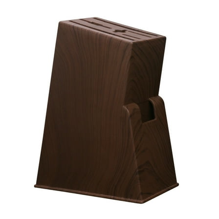 OFFIGAM Plastic Kitchen Organizer Brown For Knife Storage 1Pack 8.0In