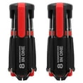thumbnail image 1 of OFFIGAM 2-Pack 8-in-1 Multifunction Pen Screwdriver Set with LED Light, Steel Repair Tool for Home and Electronics, 1 of 10
