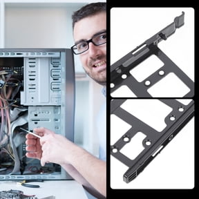 OFFIGAM 3-Pack Hard Drive Mounting Brackets for SSD and HDD Storage, Secure Holders with Easy Installation