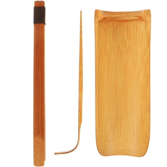 OFFIGAM Bamboo Tea Accessories 3Pcs Multi Color Elegant Classical Home Use