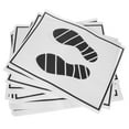 thumbnail image 1 of OFFIGAM Disposable Paper Foot Mats for Car and Home, Practical Non- Floor Protectors, 50 Pieces, 1 of 11