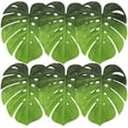 thumbnail image 1 of OFFIGAM Green Leaf Insulated Placemats Set of 6, EVA Material Tableware Mats for Dining Table, 1 of 10