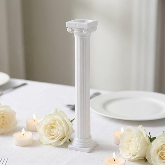 Rhewides 6pcs Roman Pillar Statue Party Roman Column Mini House Landscaping Roman Pillar
