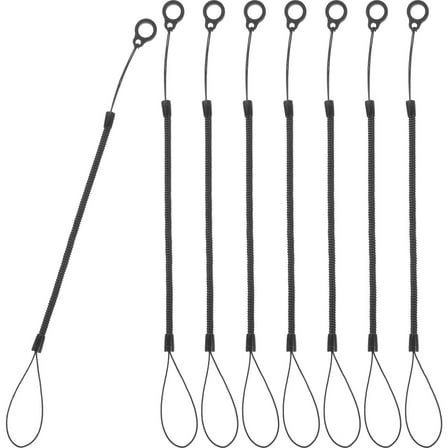 Rhewides Retractable Stylus Pen Lanyards with Hanging Ropes and Spring Cord Design for Easy Use