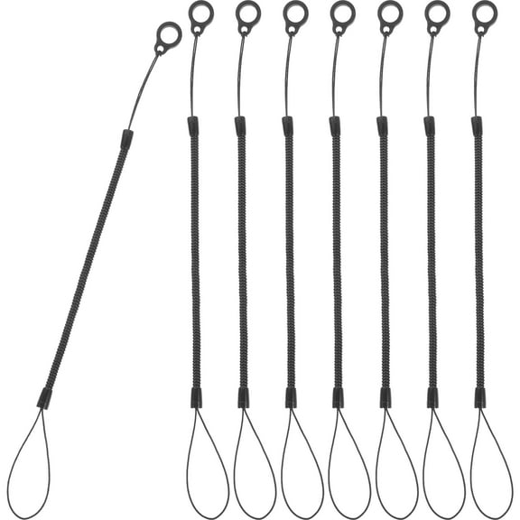 Rhewides Retractable Stylus Pen Lanyards with Hanging Ropes and Spring Cord Design for Easy Use