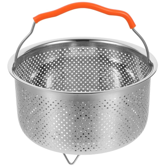 OFFIGAM Stainless Steel Steamer Basket Insert for Rice Cooker and Food Steaming, Kitchen Cooking Accessory