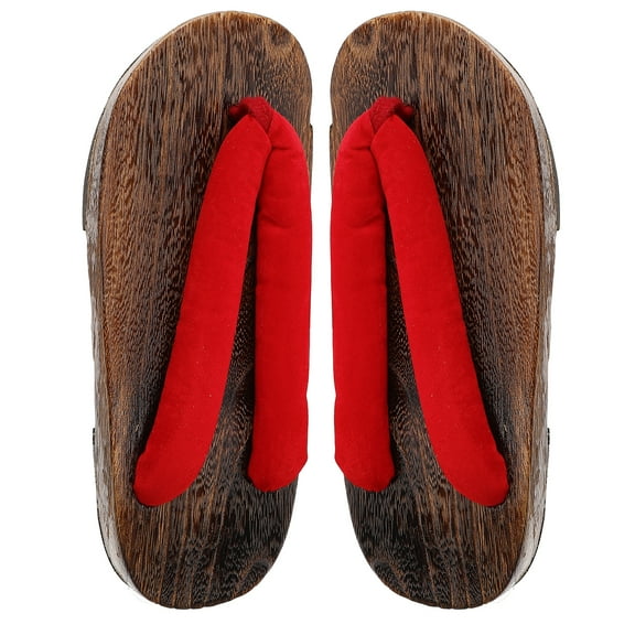 OFFIGAM Men's Red Clog Slippers Non- Comfortable -On Shoes Lightweight Casual Footwear 1 Pair