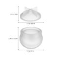 thumbnail image 1 of Resin Jar Mold with Lid 1 Set Resin Molds Silicone Molds for Epoxy DIY Storage Case Container, 1 of 10