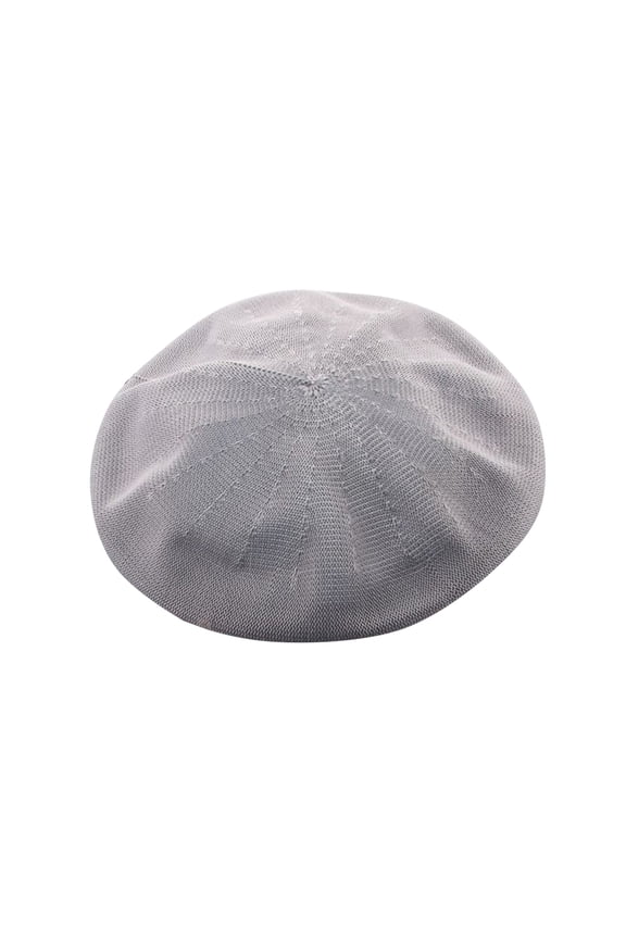 Rhewides Spring Summer Beret All-Match Sun Protection Hat Fashion Painter Hat for Adults (Grey)