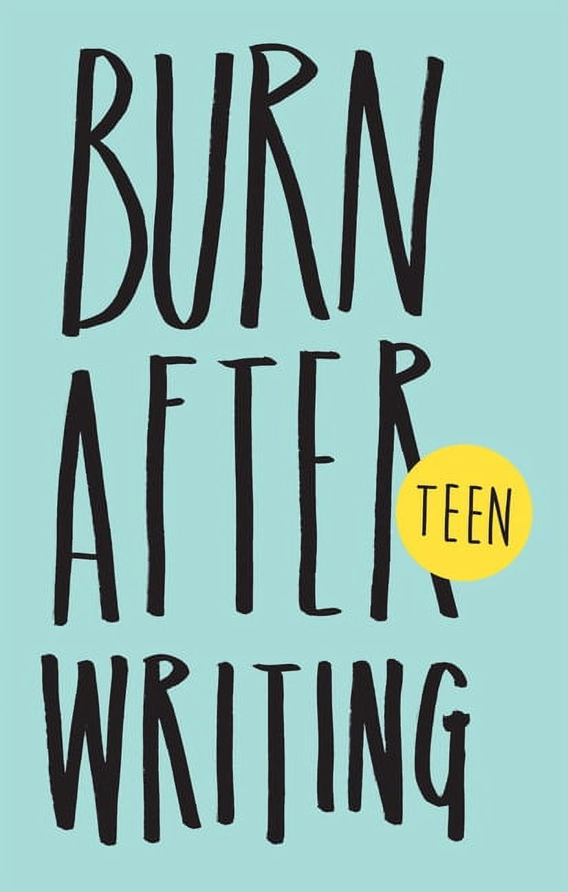 Rhiannon Shove, Burn After Writing Teen Book 2, ISBN: 9781908211378 - Walmart.com