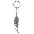 thumbnail image 1 of Rhinestone Accented Silver Angel Wing Keychain kekc6218, 1 of 1