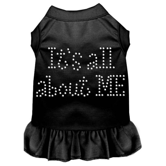 Pet Dog Cat Dress Rhinestone, "It's All About Me"