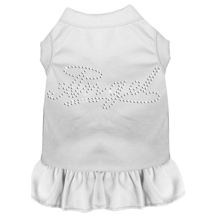 Pet Dog Cat Dress Rhinestone, "Angel"