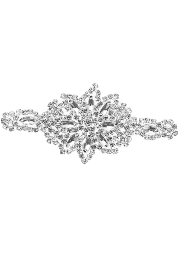 Rhinestone Applique Bridal Sash Bride Rhinestones Waist Belt Wedding Decor