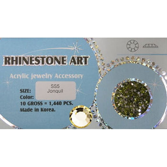 Rhinestone Art Color Jonquil /1440ct - Walmart.com