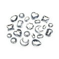 thumbnail image 1 of Rhinestone Assorted Shapes Clear 1Lb, 1 of 2