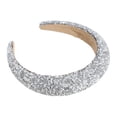thumbnail image 1 of Rhinestone Bling Headband - Velvet, Padded & Non- - for Women, Girls, Parties & Festivals, 1 of 6