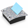 Rhinestone Bling Sticky Note Dispenser AB Color 4x4 Desk Holder ...