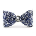 thumbnail image 1 of Rhinestone Bow Ties for Men Pre Tied Sequin Diamond Bowties with Adjustable Length - Party Banquet Wedding Bow Tie, 1 of 6