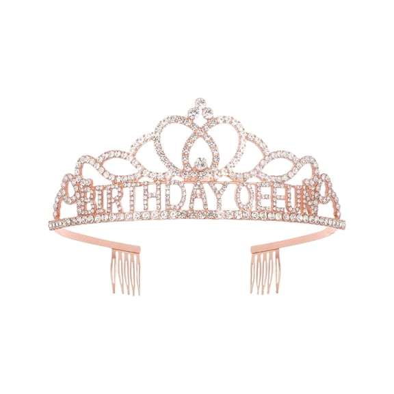 Rhinestone Bridal Headpiece for Weddings and Birthday Celebrations Elegant Accessory for Parties