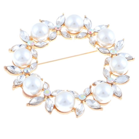 Rhinestone Brooch