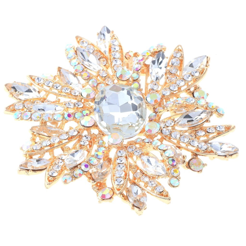 Rhinestone Brooch - Walmart.com