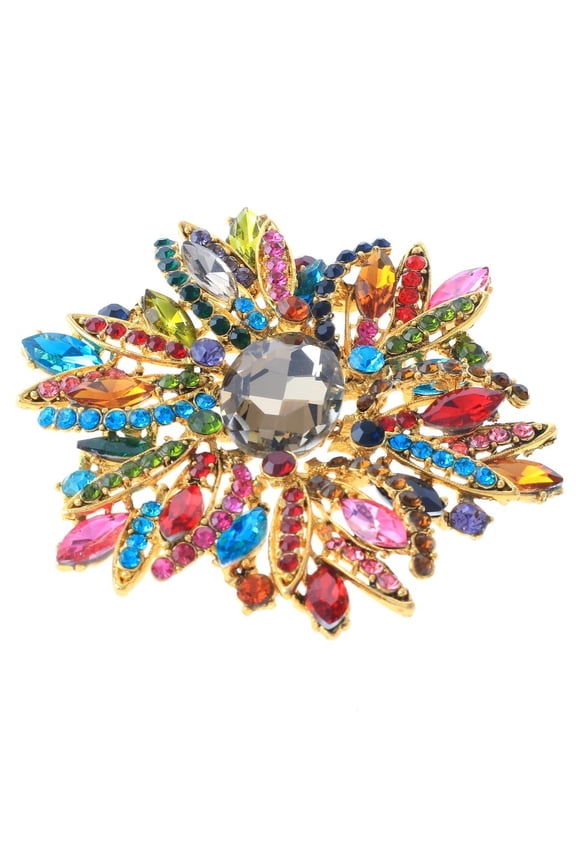 Rhinestone Brooch