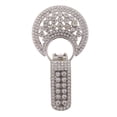thumbnail image 1 of Rhinestone Buckle Coat Clasp, Duckbill, Wedding Modern Clasps for Clothing, Sweater, Coat, Scarf, Duffle Coat, 1 of 10