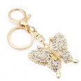 thumbnail image 1 of Rhinestone Butterfly Keychain, 1 of 11