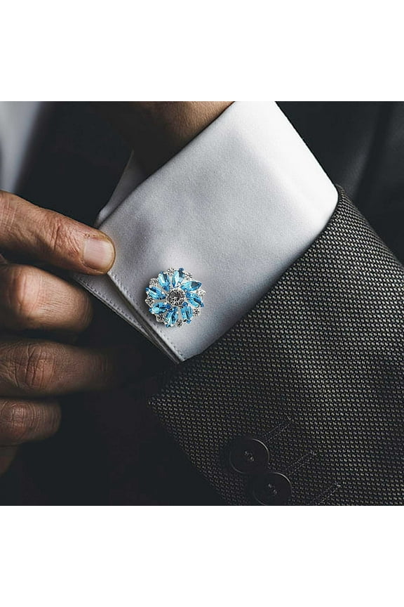 Rhinestone Buttons, Crystal Glass DIY Shirt Buttons, Detachable Snap Clips for Blouses Dresses Formal Wear Fashion Accessories